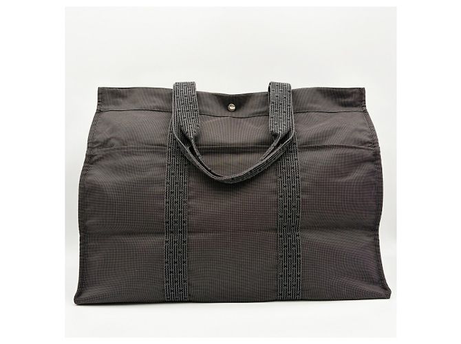 Hermès Borsa Tote Hermes da Uomo Marrone - vista 3