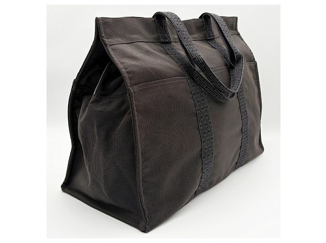 Hermès Borsa Tote Hermes da Uomo Marrone - vista 4