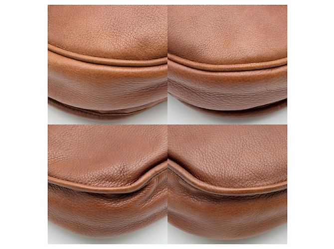 Borsa a tracolla Loewe in pelle marrone - vista 13