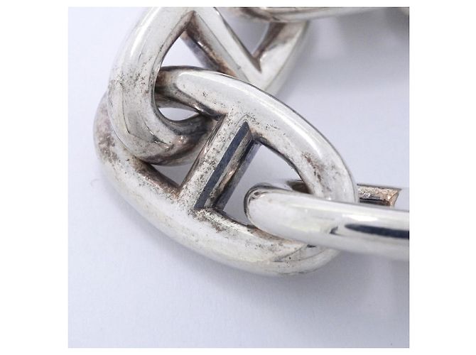 Hermès Bracciale Hermes Chaine d'Ancre GM in Argento 925 - vista 8