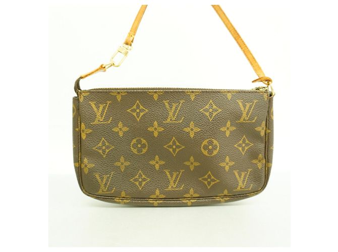 Borsa Pochette Accessoires Monogram Louis Vuitton Marrone - vista 10