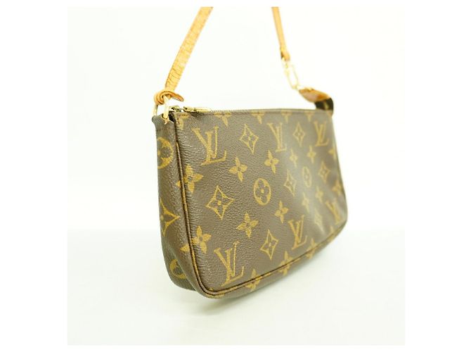 Borsa Pochette Accessoires Monogram Louis Vuitton Marrone - vista 2
