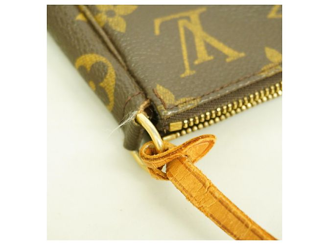 Borsa Pochette Accessoires Monogram Louis Vuitton Marrone - vista 9