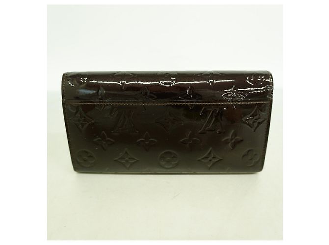 Louis Vuitton Vernis Portefeuille Sarah Long Wallet Bordò - vista 10