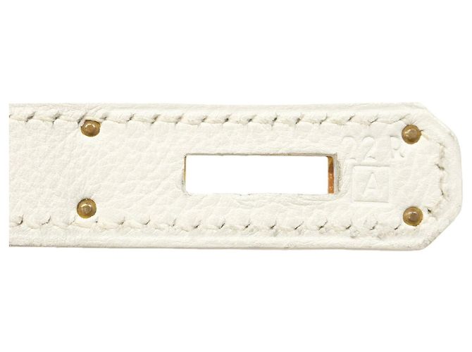 Hermès Hermes Birkin 35 Handtasche Weiß - Ansicht 10