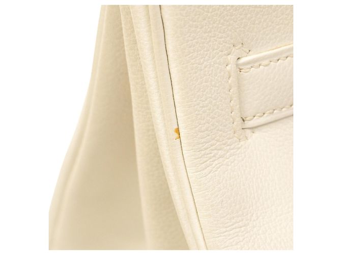 Hermès Hermes Birkin 35 Handtasche Weiß - Ansicht 14