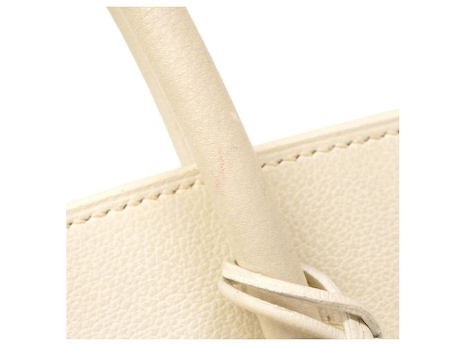 Hermès Hermes Birkin 35 Handtasche Weiß - Ansicht 15
