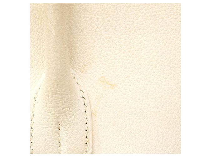 Hermès Hermes Birkin 35 Handtasche Weiß - Ansicht 16