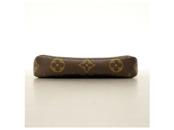 Louis Vuitton Monogram Mini Pochette Accessoires Marrone - vista 3