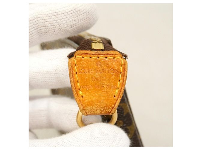 Louis Vuitton Monogram Mini Pochette Accessoires Marrone - vista 5
