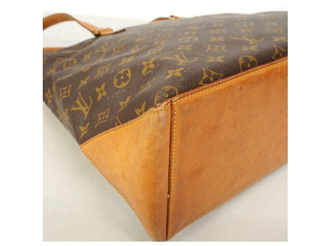 Borsa Cabas Mezzo Monogram Louis Vuitton Marrone - vista 11