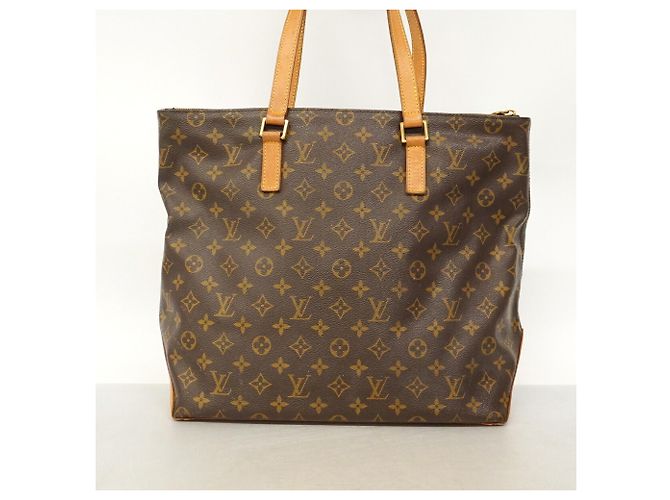Borsa Cabas Mezzo Monogram Louis Vuitton Marrone - vista 14