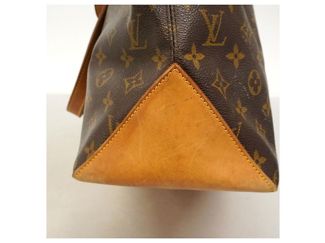 Borsa Cabas Mezzo Monogram Louis Vuitton Marrone - vista 7