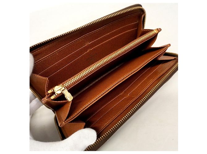 Louis Vuitton Monogram Zippy Wallet Braun - Ansicht 4