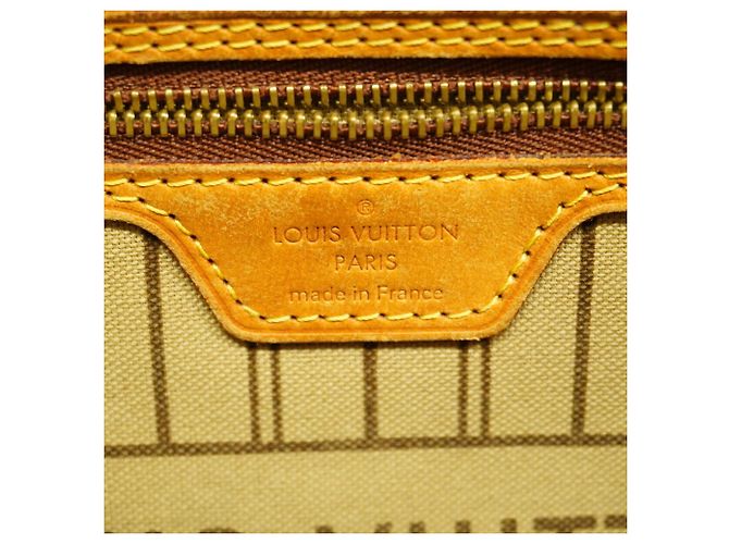 Borsa Tote Louis Vuitton Monogram Neverfull PM Marrone - vista 5