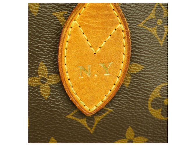 Borsa Tote Louis Vuitton Monogram Neverfull PM Marrone - vista 6