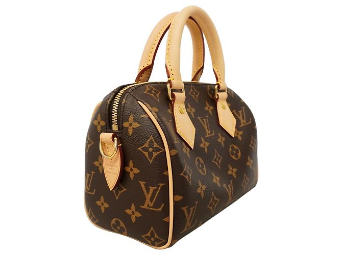 Borsa Louis Vuitton Monogram Speedy Bandoulière 20 Marrone - vista 2