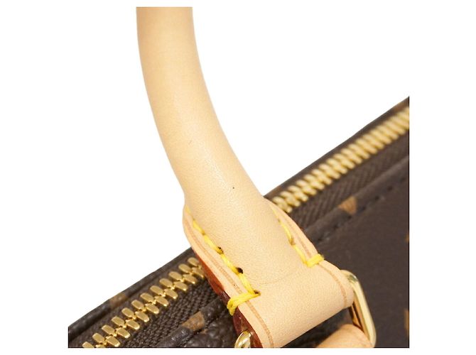 Borsa Louis Vuitton Monogram Speedy Bandoulière 20 Marrone - vista 8
