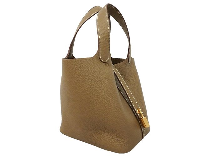 Hermès Hermes Picotin Lock PM Handtasche Taupe - Ansicht 2