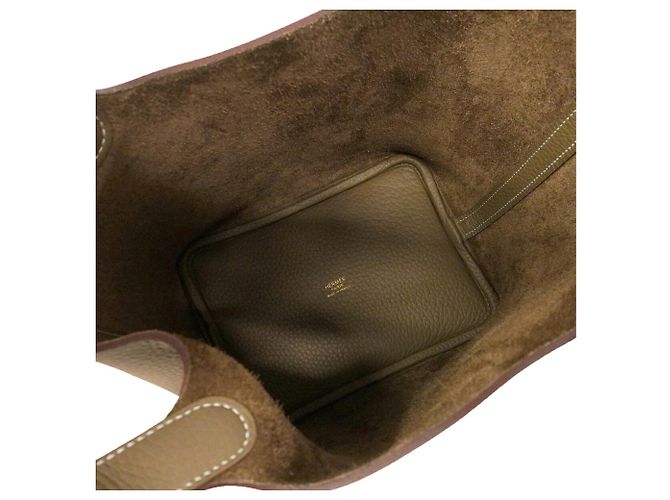 Hermès Hermes Picotin Lock PM Handtasche Taupe - Ansicht 4