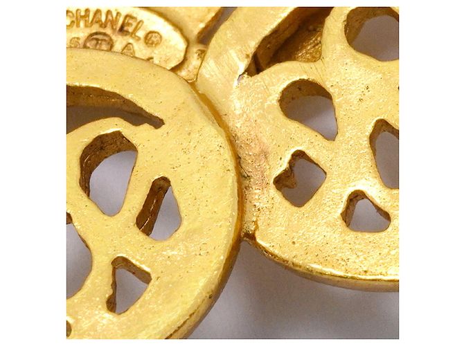 Spilla Chanel placcata oro D'oro - vista 8