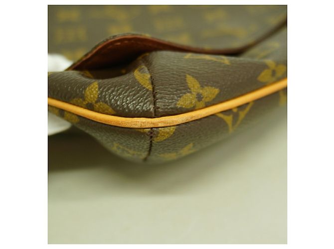 Borsa a tracolla Louis Vuitton Monogram Musette Tango Marrone - vista 6