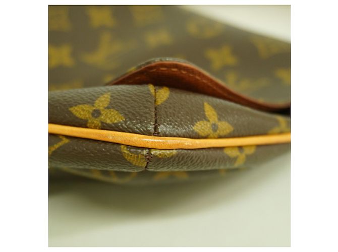 Borsa a tracolla Louis Vuitton Monogram Musette Tango Marrone - vista 7