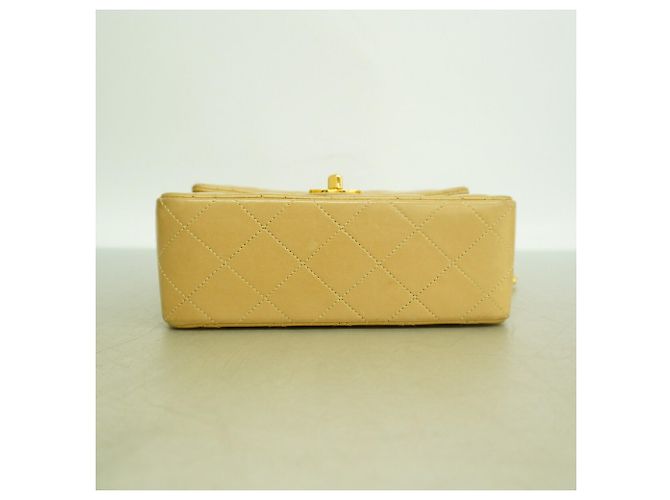 Borsa a spalla Mini Matelassé con catena Chanel Beige - vista 3