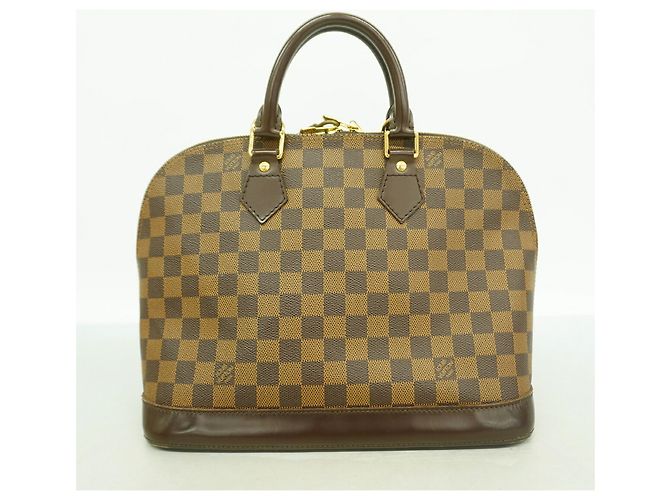 Borsa Louis Vuitton Damier Alma Damier ebene - vista 9
