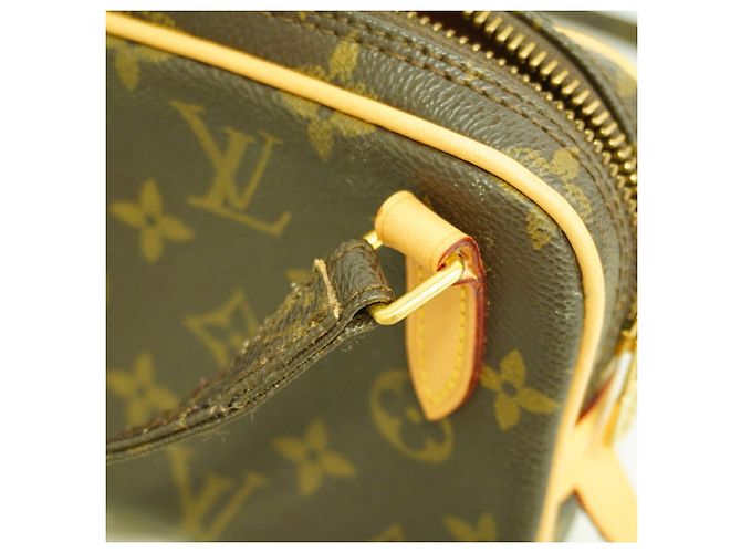Louis Vuitton Monogram Pochette Marly Bandoulière Shoulder Bag Marron - vue 7