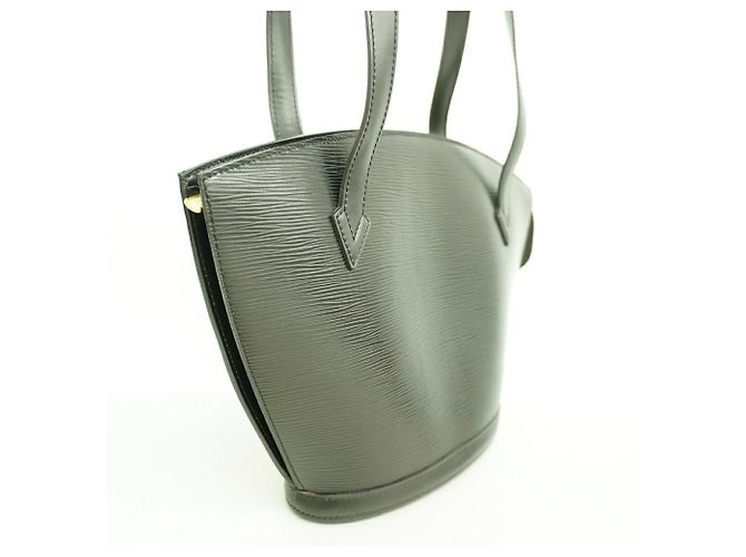 Borsa a tracolla Louis Vuitton Epi Saint Jacques Poignée Long Nero - vista 2
