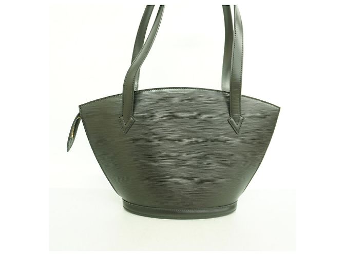 Borsa a tracolla Louis Vuitton Epi Saint Jacques Poignée Long Nero - vista 9