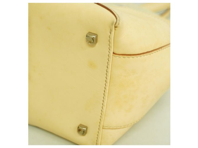 Borsa Salvatore Ferragamo Gancini Canvas Beige - vista 8