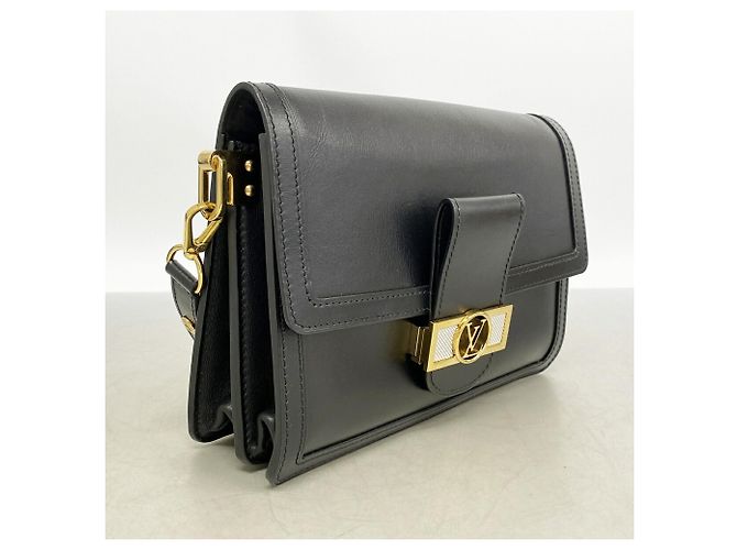 Borsa Louis Vuitton LV Lock Dauphiné MM Nero - vista 2