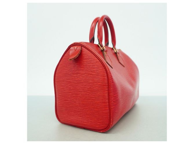 Borsa Louis Vuitton Epi Speedy 25 Rosso - vista 2