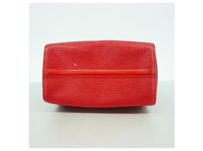 Borsa Louis Vuitton Epi Speedy 25 Rosso - vista 3