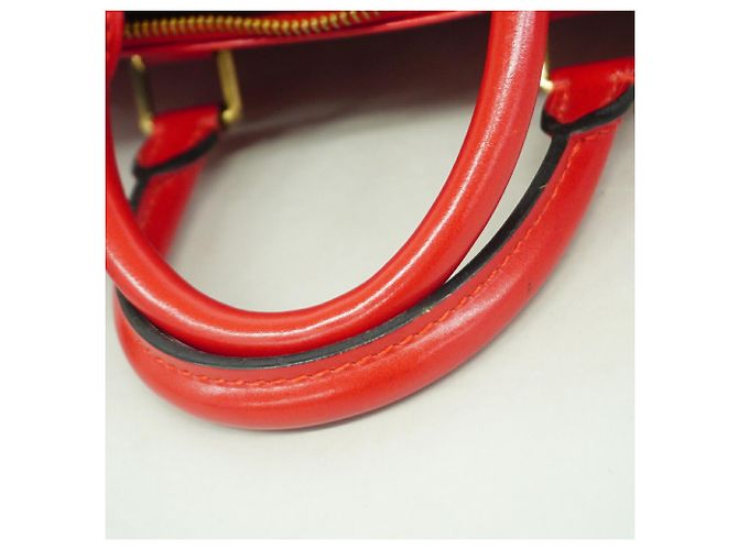 Borsa Louis Vuitton Epi Speedy 25 Rosso - vista 8