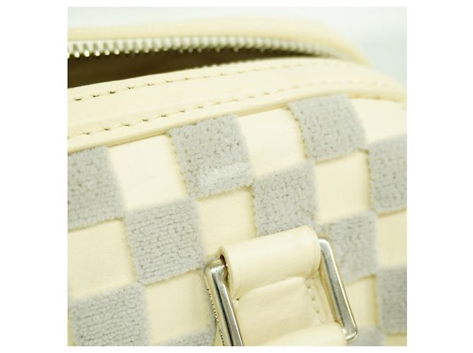 Borsa Louis Vuitton Damier Cubic Speedy Cube PM Grigio - vista 10