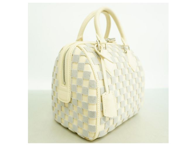 Borsa Louis Vuitton Damier Cubic Speedy Cube PM Grigio - vista 2