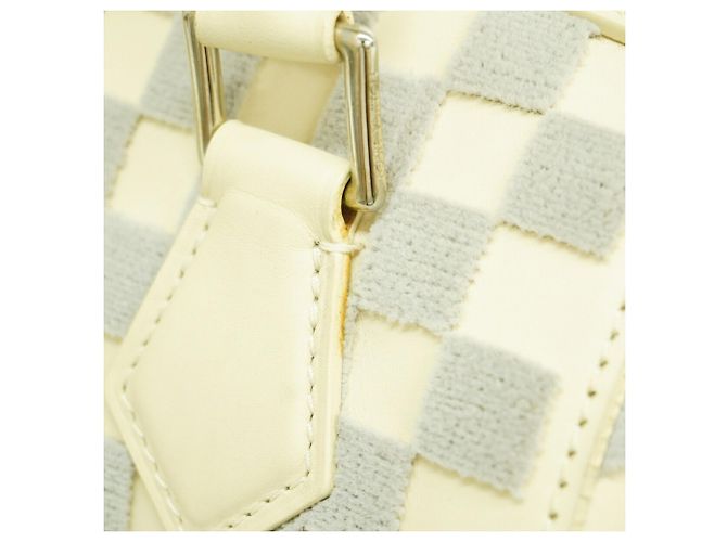 Borsa Louis Vuitton Damier Cubic Speedy Cube PM Grigio - vista 9
