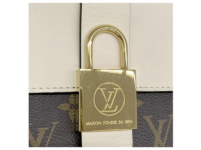 Borsa Louis Vuitton Monogram Rocky BB Marrone Crudo - vista 8