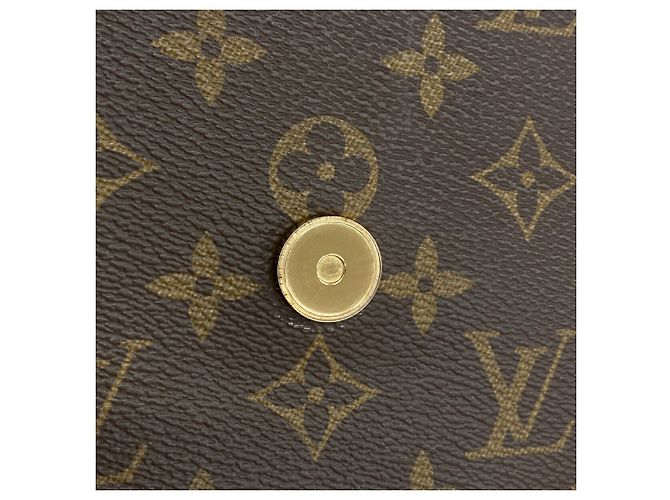 Borsa Louis Vuitton Monogram Rocky BB Marrone Crudo - vista 9