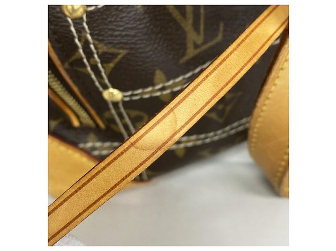 Borsa Tote Louis Vuitton Monogram Rivet Marrone - vista 10