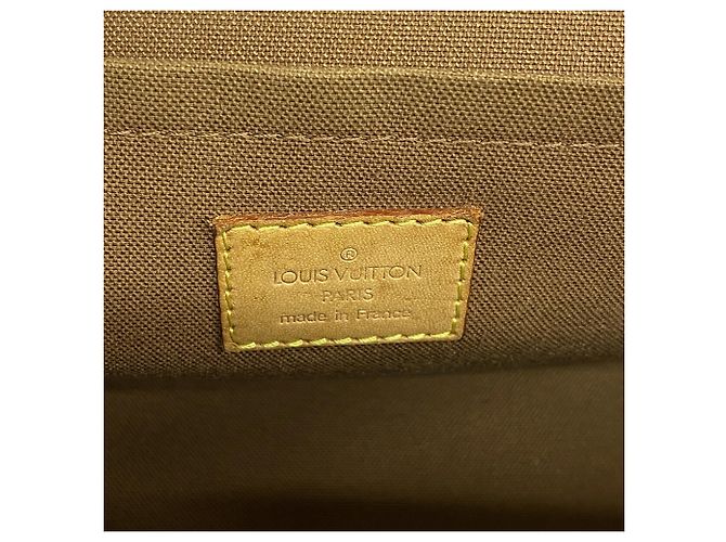 Borsa Tote Louis Vuitton Monogram Rivet Marrone - vista 5