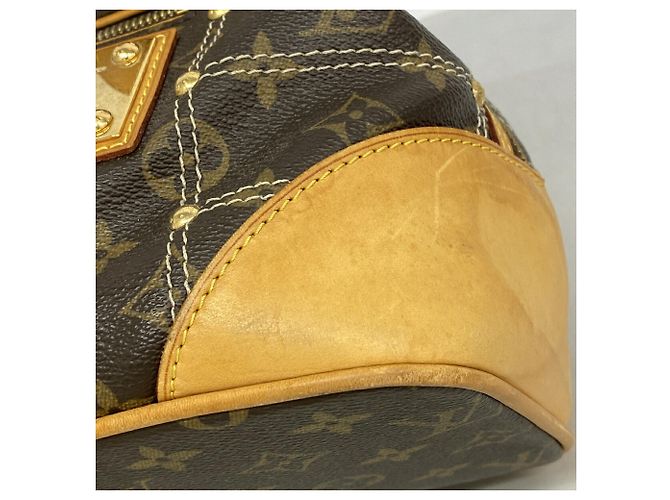 Borsa Tote Louis Vuitton Monogram Rivet Marrone - vista 6