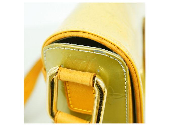 Borsa a tracolla Louis Vuitton Vernis Christie GM Grigio - vista 6