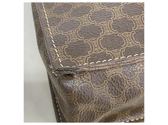 Céline Borsa 2-Way Celine Macadam Brown Marrone - vista 10