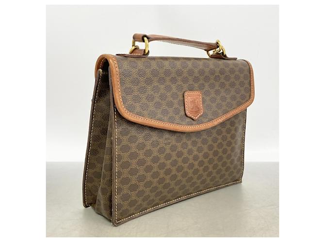 Céline Borsa 2-Way Celine Macadam Brown Marrone - vista 2