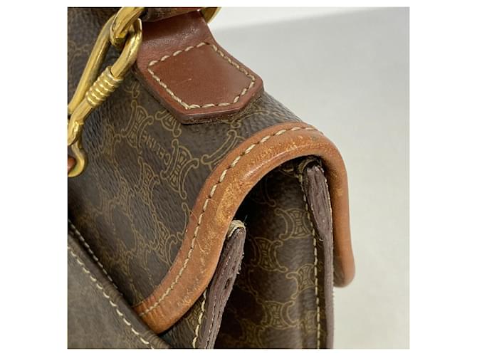 Céline Borsa 2-Way Celine Macadam Brown Marrone - vista 6