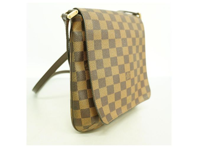 Borsa a tracolla Louis Vuitton Damier Musette Salsa Damier ebene - vista 2
